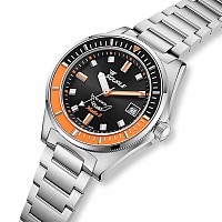Squale Matic S Orange Bracelet