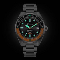 Squale Matic S Orange Bracelet