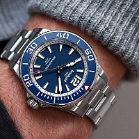 Hanhart AQUASPHERE FreeFall Blue 42 Rubber