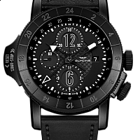 Glycine Airman Airfighter Black / Black PVD