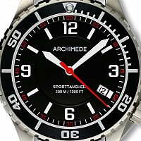 Archimede SportTaucher steel/black