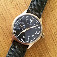 Steinhart Nav B-Uhr 44 Handaufzug Bronze BAZAR 620160007