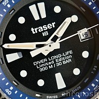 Traser Diver Long-Life Blue Limited Edition