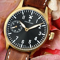 Steinhart Nav B-Uhr 44 Handaufzug Bronze Limited Edition