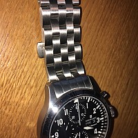 Steinhart Nav B-Chrono 44 mit Stahlband BAZAR