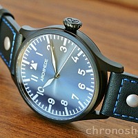 Archimede Pilot 42 Blau PVD
