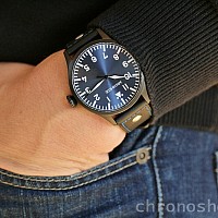 Archimede Pilot 42 Blau PVD