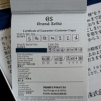 Grand Seiko SBGM221 KOMISE 420180041
