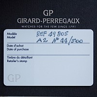 Girard-Perregaux WW.TC Financial Chronograph KOMISE 420180045