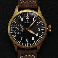 Steinhart Nav B-Uhr 44 Handaufzug Bronze BAZAR