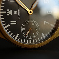 Steinhart Nav B-Uhr 44 Handaufzug Bronze BAZAR