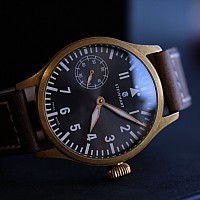 Steinhart Nav B-Uhr 44 Handaufzug Bronze BAZAR