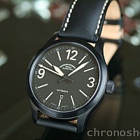 Mühle-Glashütte Terranaut II Trail Schwarz