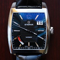 Eterna Madison Eight-Days with Spherodrive black KOMISE 420170061