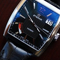 Eterna Madison Eight-Days with Spherodrive black KOMISE 420170061