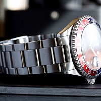 Steinhart GMT - OCEAN 1 BLUE RED BAZAR