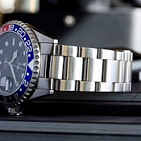 Steinhart GMT - OCEAN 1 BLUE RED BAZAR
