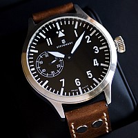 Steinhart Nav B-Uhr 47 Handaufzug BAZAR