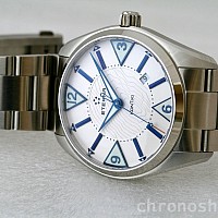 Eterna KonTiki Date white steel