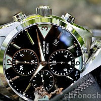 Eterna  KonTiki Chronograph black steel