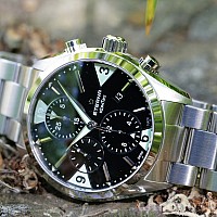 Eterna  KonTiki Chronograph black steel