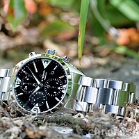 Eterna  KonTiki Chronograph black steel