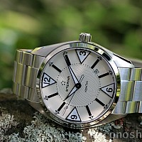 Eterna KonTiki Date white steel