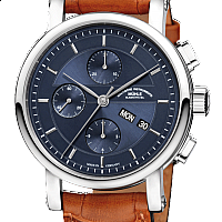 Mühle-Glashütte Teutonia II Chronograph Blau