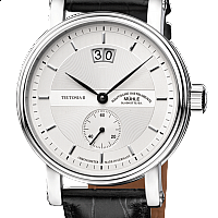 Teutonia II Grossdatum Chronometer Silver