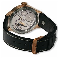 Archimede Pilot 42 Handaufzug Bronze