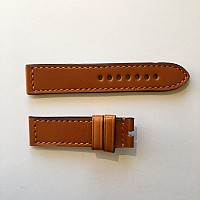 Steinhart kožený řemen 24 mm cognac braun mit brauner Naht