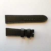 Steinhart kožený řemen 24 mm schwarz-grau mit Struktur