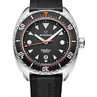 Eterna Super Kontiki black / red rubber