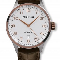 Archimede Klassik 42 Bicolor two-tone case stříbrná