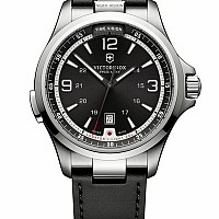 Victorinox Night Vision black leather