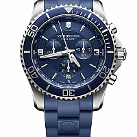 Victorinox Maverick Chronograph blue rubber