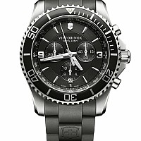 Victorinox Maverick Chronograph black rubber