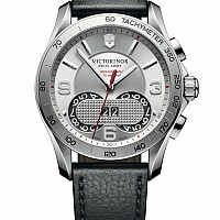 Victorinox Chrono Classic 1/100 silver leather