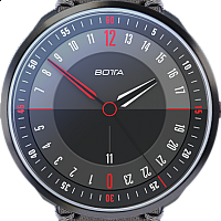 Botta-Design TRES 24 PLUS Black Edition Black Quartz