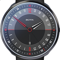 Botta-Design TRES 24 PLUS Black Edition Black Quartz