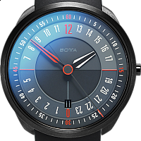 Botta-Design TRES 24 Titanium Black Edition Quartz