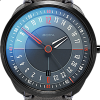 Botta-Design TRES 24 Titanium Black Edition Quartz