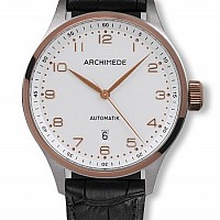 Archimede Klassik 42 Bicolor two-tone case stříbrná