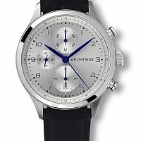 Archimede Klassik Chronograph stříbrná