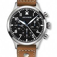 Archimede Pilot Chronograph Tricompax