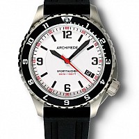 Archimede SportTaucher GMT white