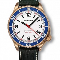 Archimede SportTaucher Bronze white/blue