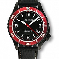 Archimede SportTaucher Black red