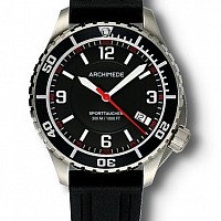 Archimede SportTaucher steel/black