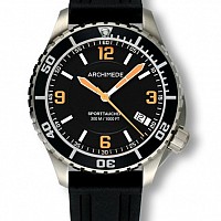 Archimede SportTaucher steel/orange